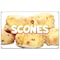 Signmission Scones 2 Banner Concession Stand Food Truck Single Sided B-120 Scones 219 - alternate 1